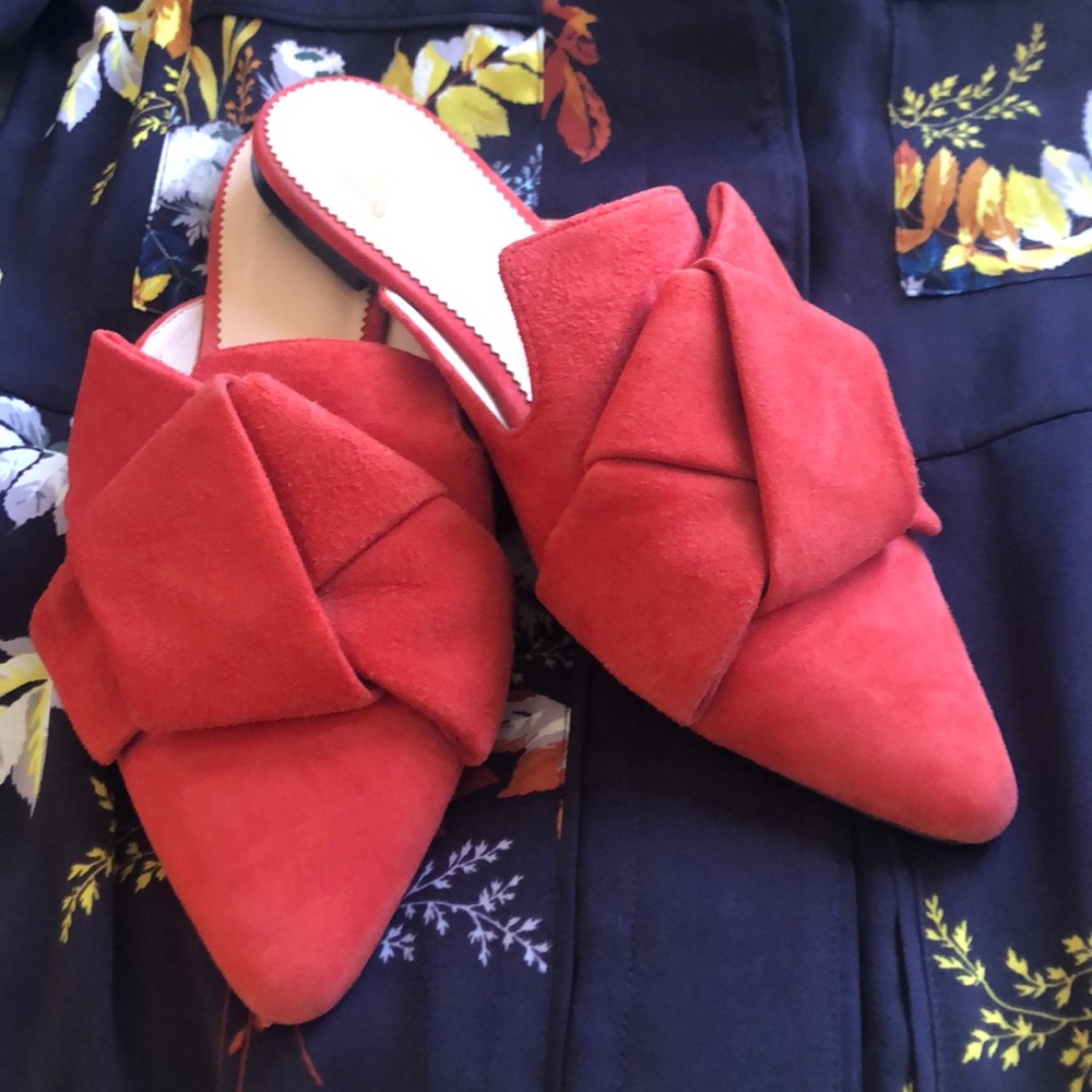 J.Crew Suede Mules size 6.5
